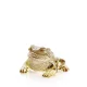 LALIQUE Gregoire Toad sculpture