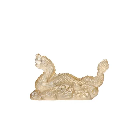 LALIQUE Tianlong Dragon Sculpture