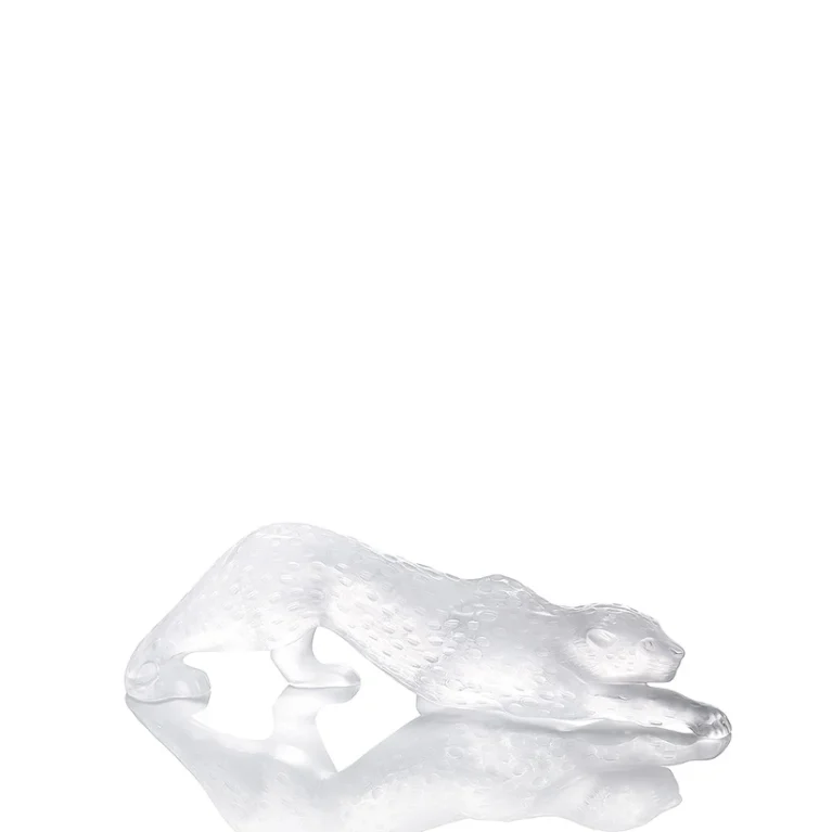 LALIQUE Zeila Panther large sculpture