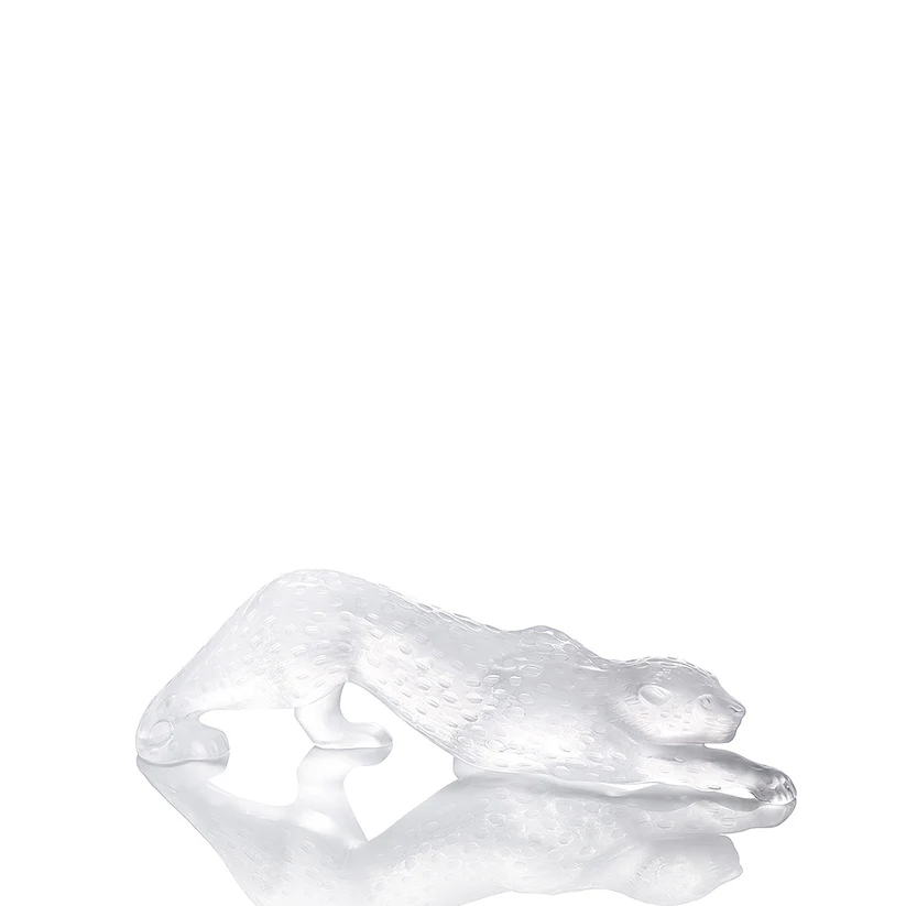 LALIQUE Zeila Panther large sculpture