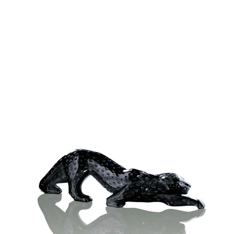 LALIQUE Zeila Panther large sculpture