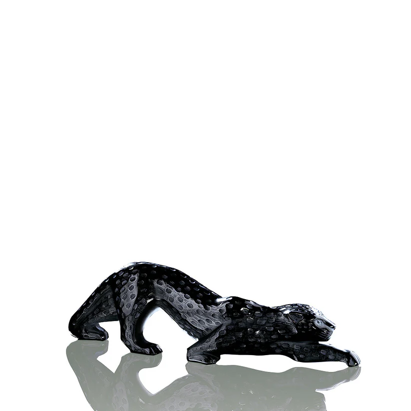 LALIQUE Zeila Panther large sculpture