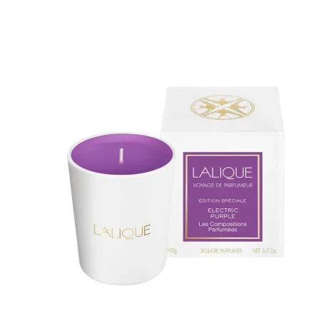LALIQUE Les compositions parfumées, Electric Purple, Scented Candle