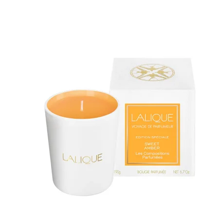 LALIQUE Les compositions parfumées, Sweet Amber, Scented Candle