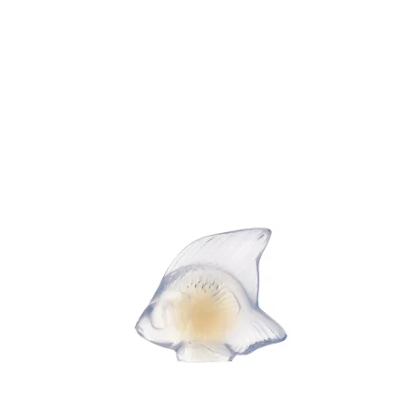 Fish sculpture Opalescent crystal