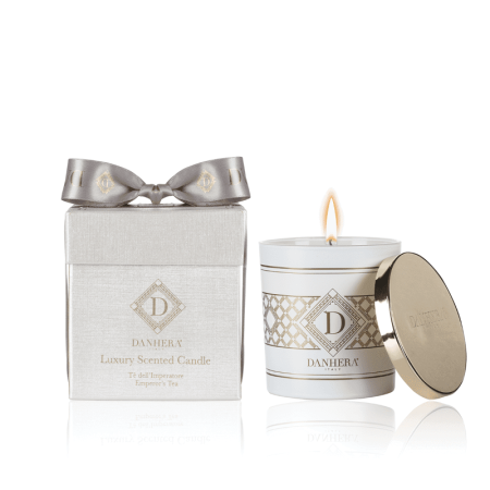 DANHERA LUXURY WHITE СВЕЧА - The Emperor's Tea