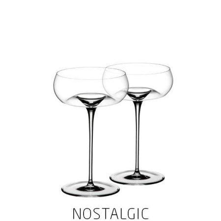 ZIEHER NOSTALGIC Cocktails or Food Glass 2 pcs